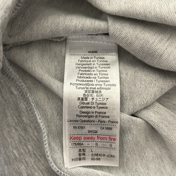 New  LACOSTE SWEATSHIRT - Picture 13 of 16